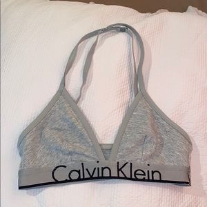 Calvin Klein triangle bra, no padding